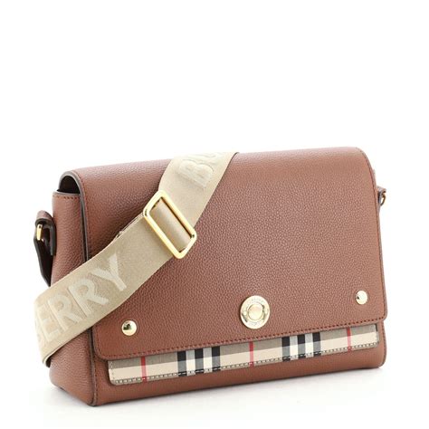 burberry mackenzie vintage check crossbody bag|Burberry Check note crossbody strap.